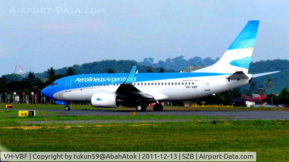 VH-VBF, 2001 Boeing 737-7Q8 C/N 30630, Aerolíneas Argentinas