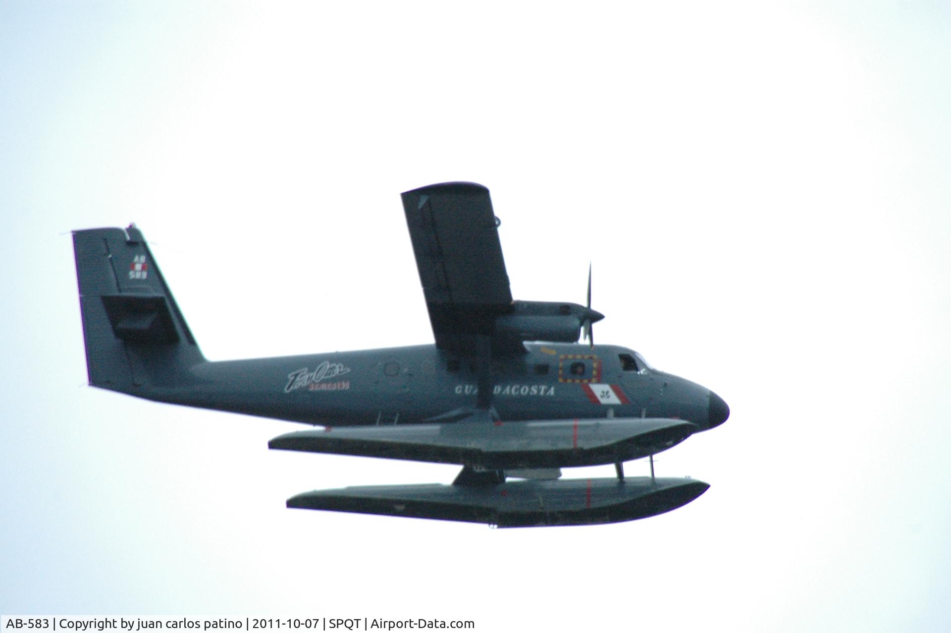 AB-583, 1965 De Havilland Canada DHC-6-100 Twin Otter C/N 3, the oldest twin otter in the world , now is AB-583 from peruvian navy