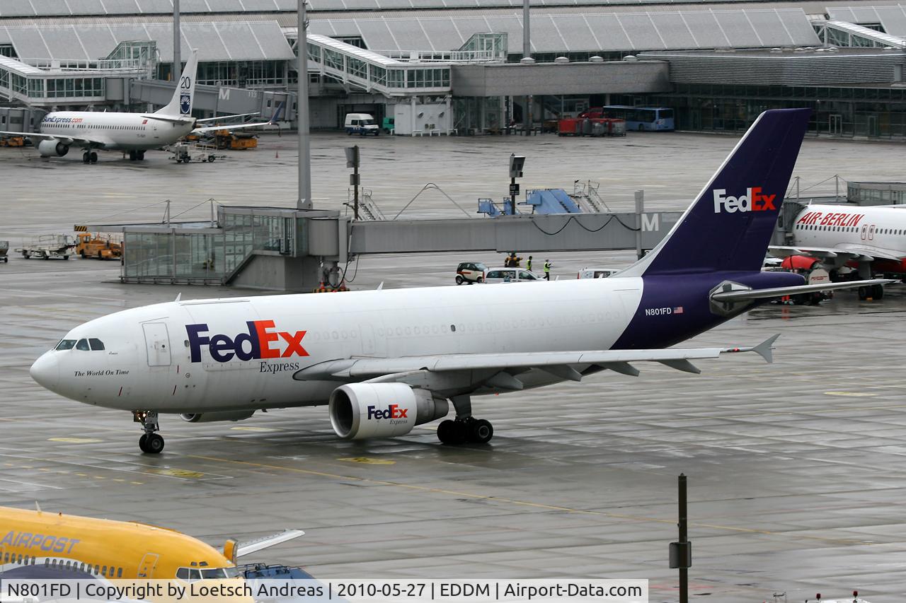 N801FD, 1990 Airbus A310-324/F C/N 539, Fedex