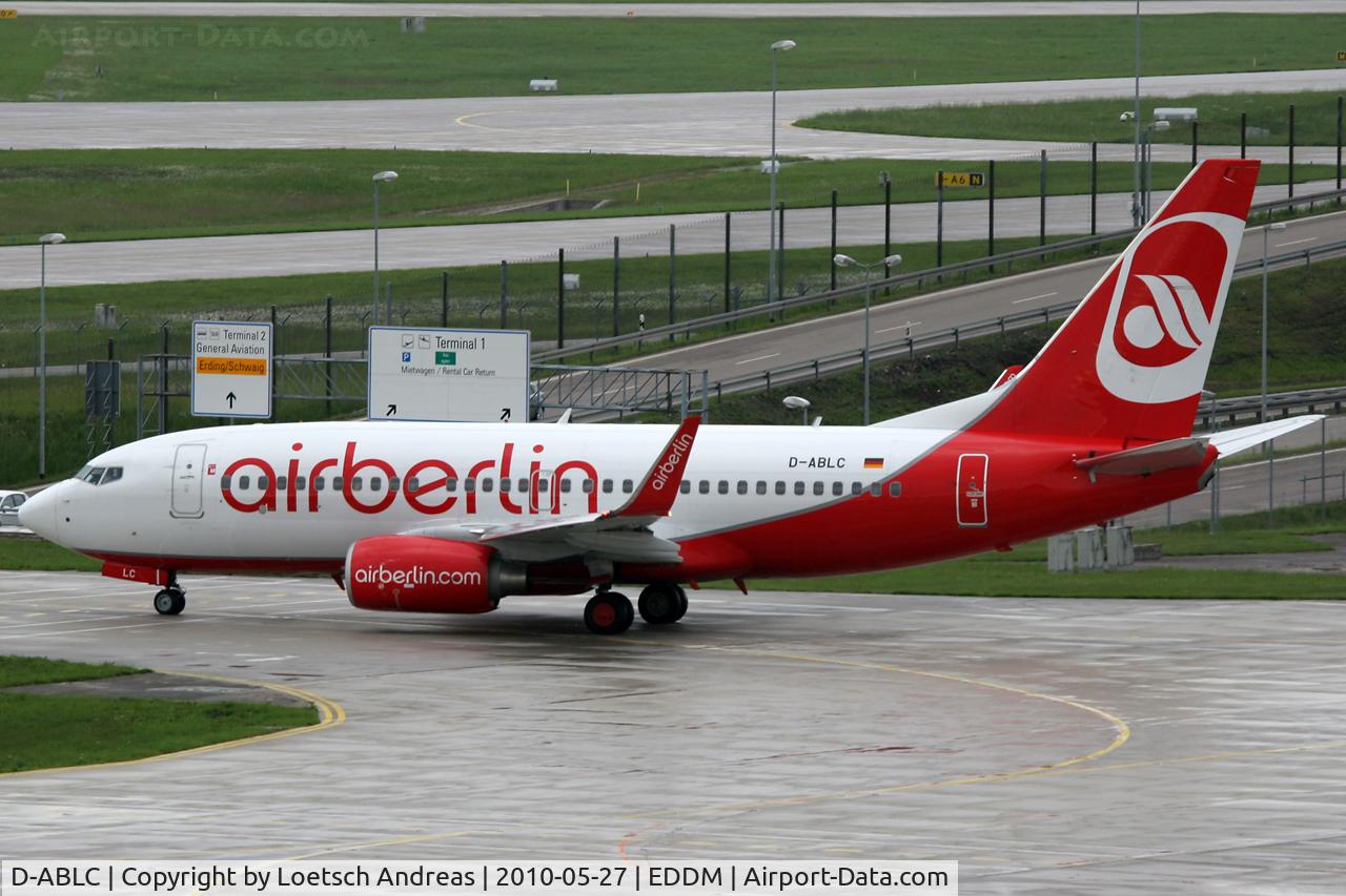 D-ABLC, 2008 Boeing 737-76J C/N 36116, Air Berlin