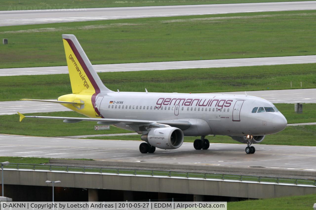 D-AKNN, 1999 Airbus A319-112 C/N 1136, Germanwings