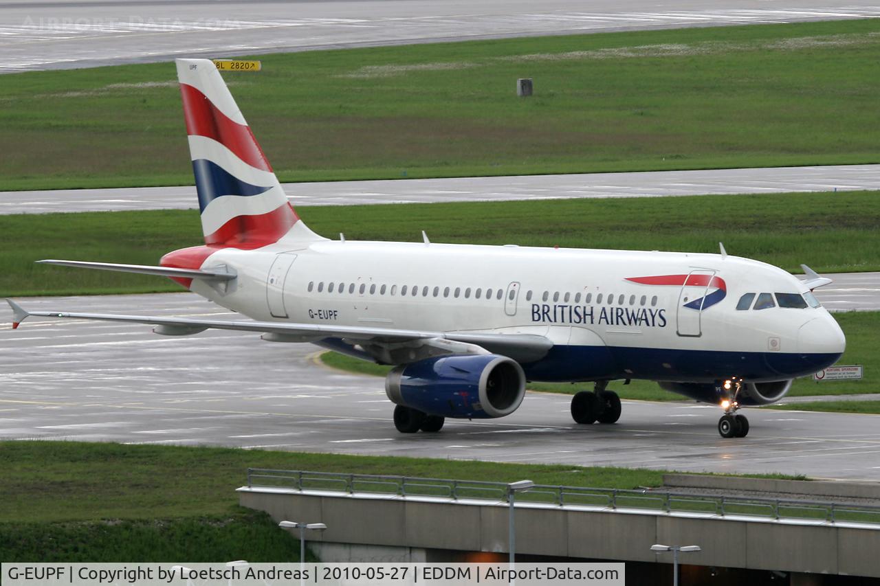 G-EUPF, 2000 Airbus A319-131 C/N 1197, 