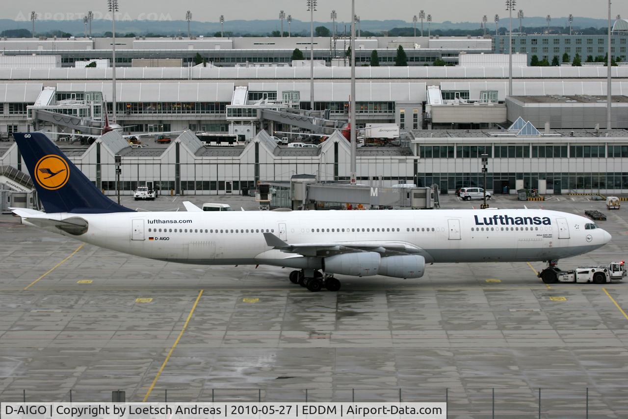 D-AIGO, 1998 Airbus A340-313X C/N 233, named 