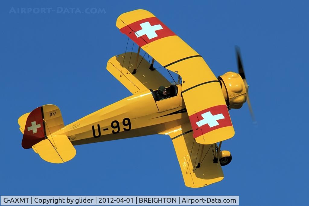 G-AXMT, 1938 Bucker Bu-133C Jungmeister C/N 46, April Fools Fly-in