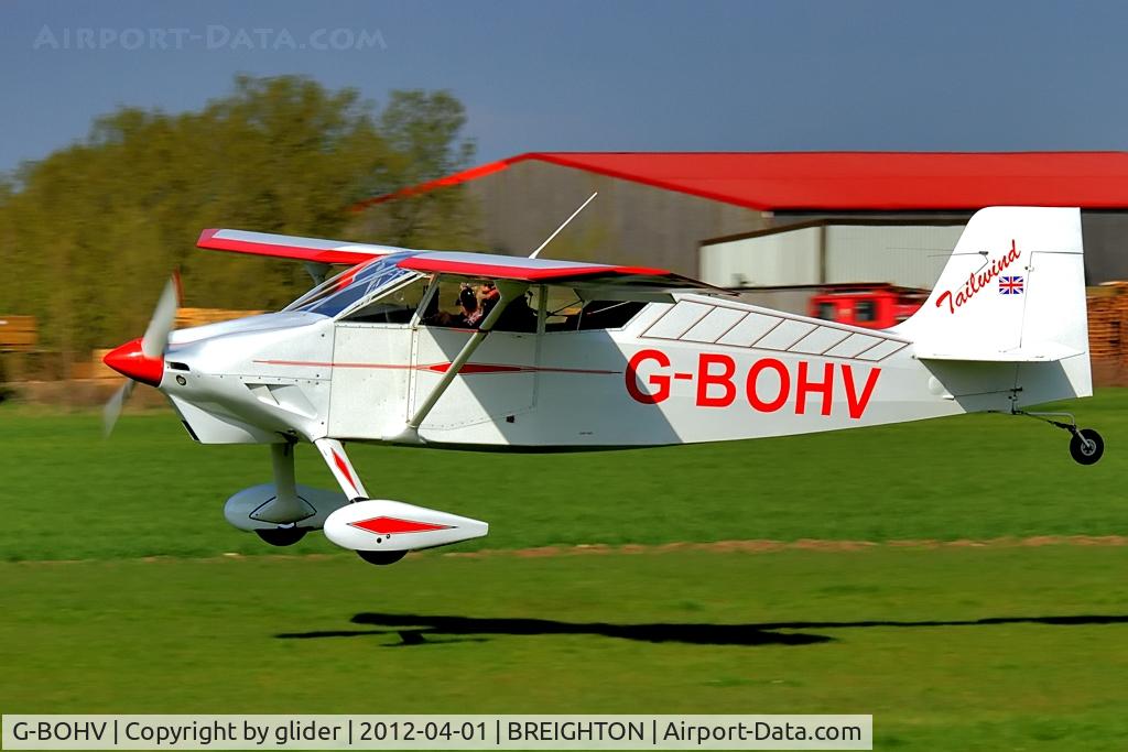 G-BOHV, 1990 Wittman W-8 Tailwind C/N PFA 031-11151, April Fools Fly-in