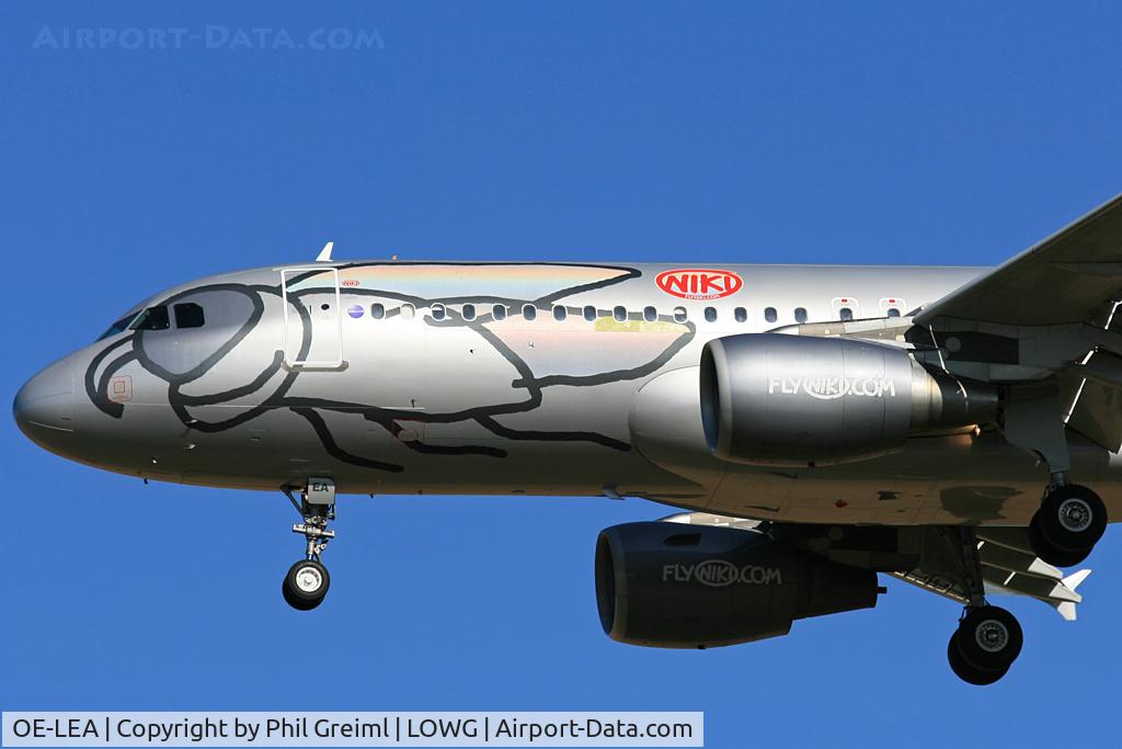 OE-LEA, 2005 Airbus A320-214 C/N 2529, Taken at GRZ