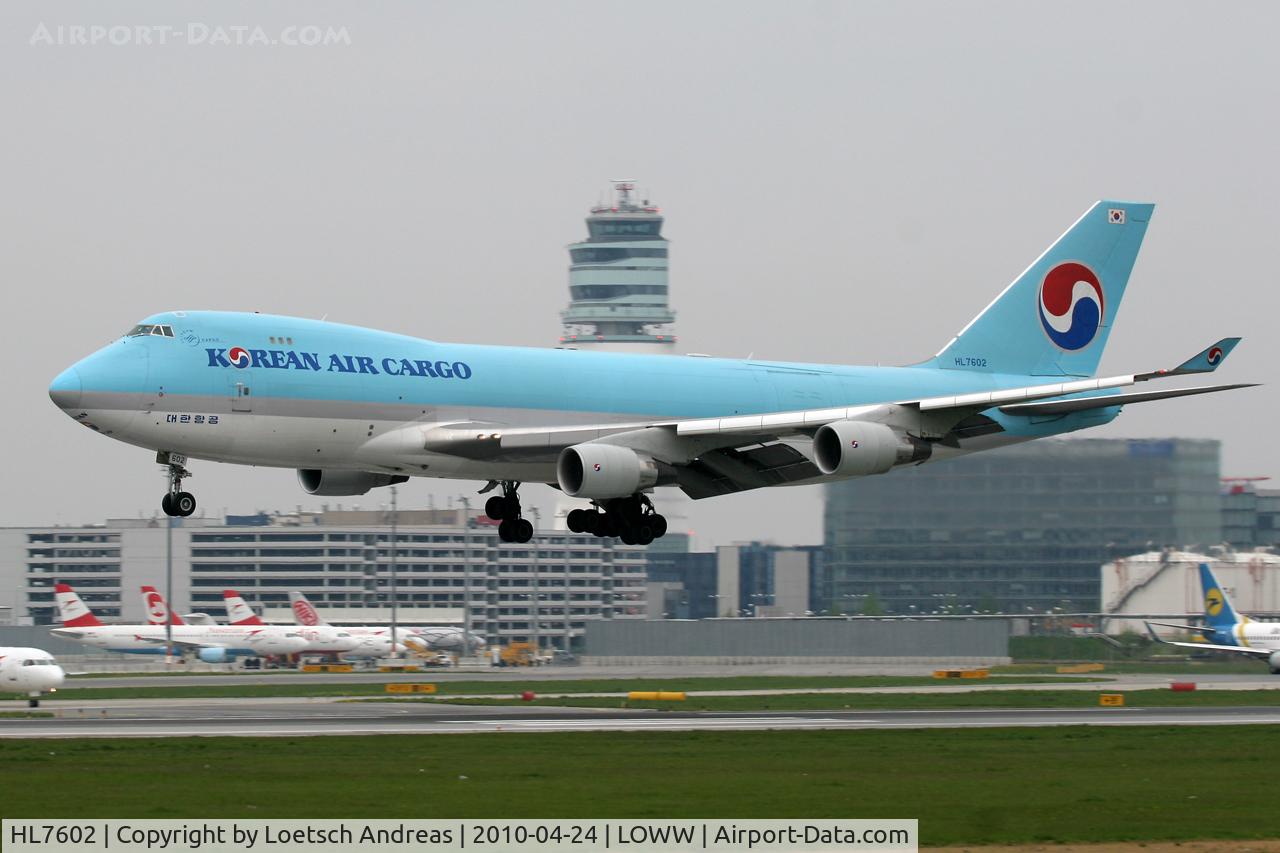HL7602, 2005 Boeing 747-4B5F/SCD C/N 34301, Korea Air Cargo