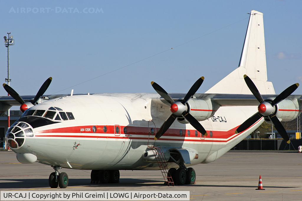UR-CAJ, Antonov An-12BK C/N 8346106, Taken at GRZ.