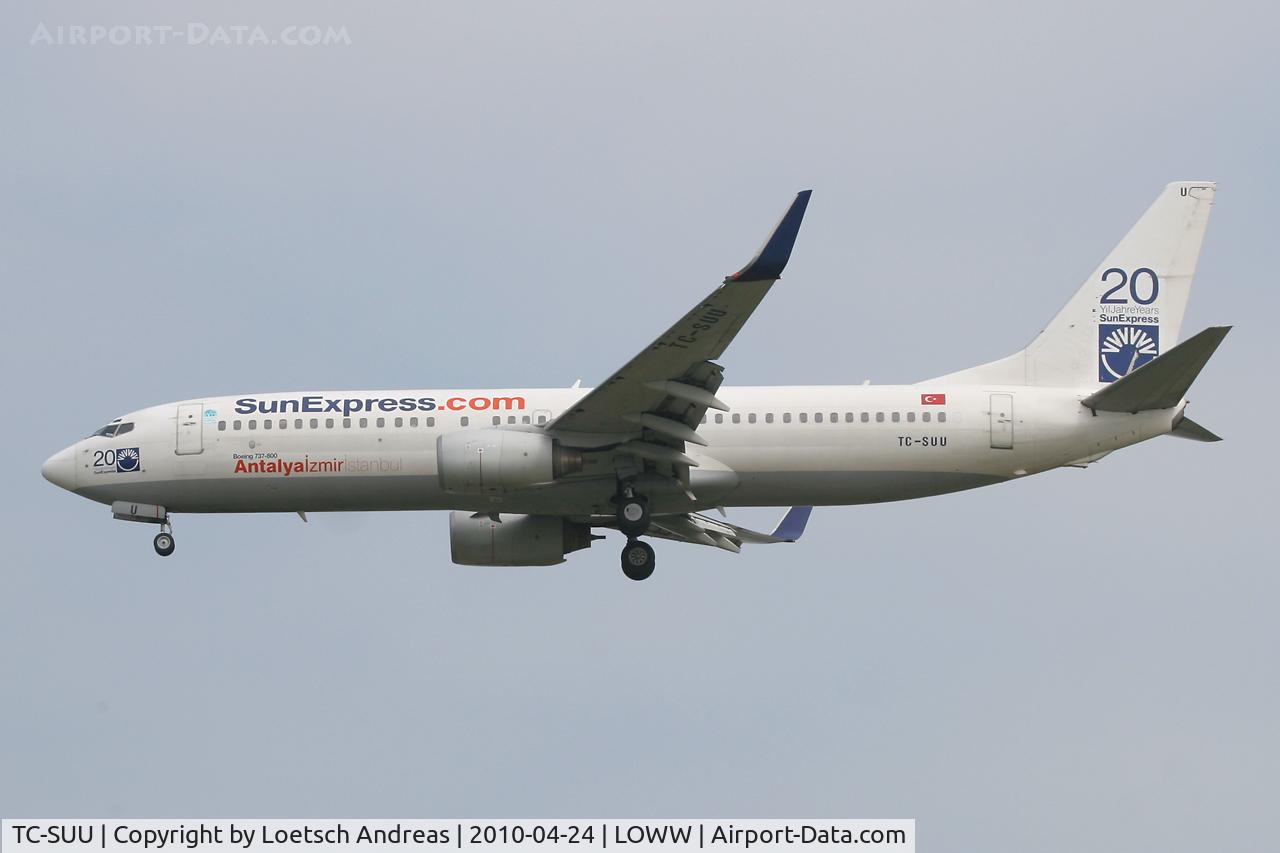TC-SUU, 2001 Boeing 737-86Q C/N 30274, SunExpress
