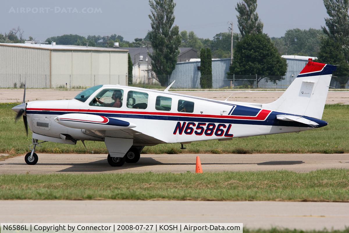 N6586L, 1983 Beech A36 Bonanza 36 C/N E-2067, EAA Airventure 2008.