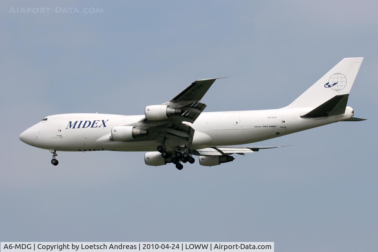 A6-MDG, 1991 Boeing 747-228F C/N 25266, Midex