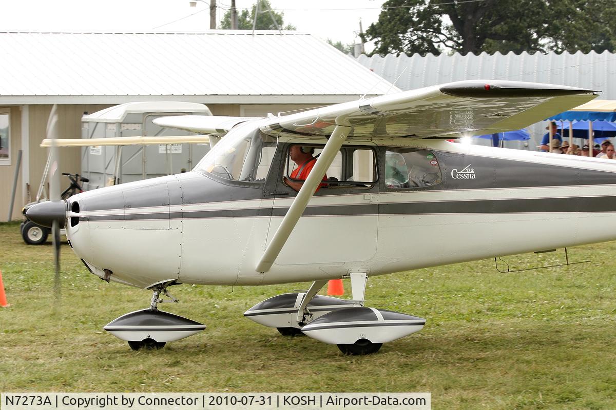 N7273A, 1956 Cessna 172 C/N 29373, EAA Airventure 2010.