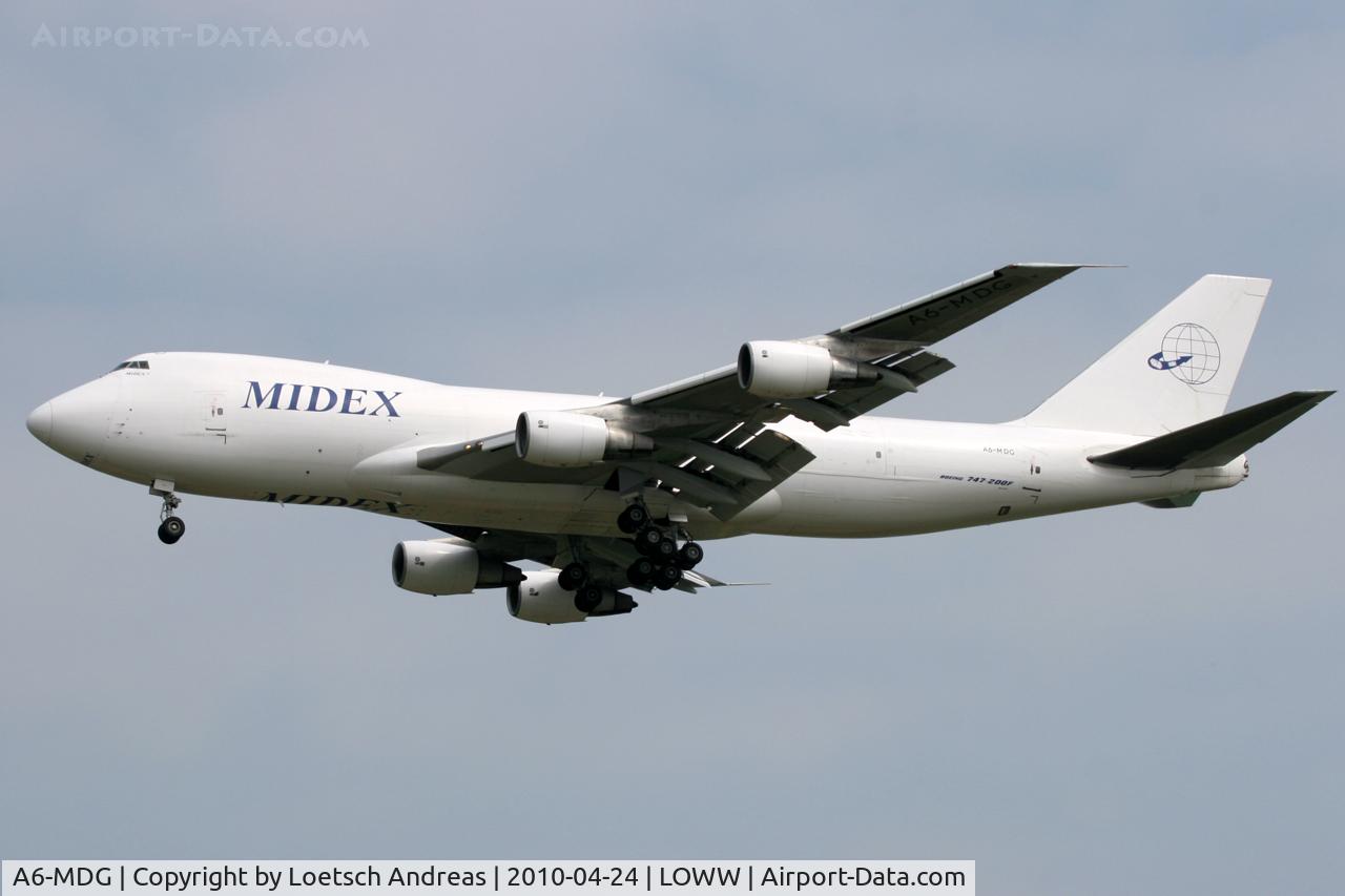 A6-MDG, 1991 Boeing 747-228F C/N 25266, Midex