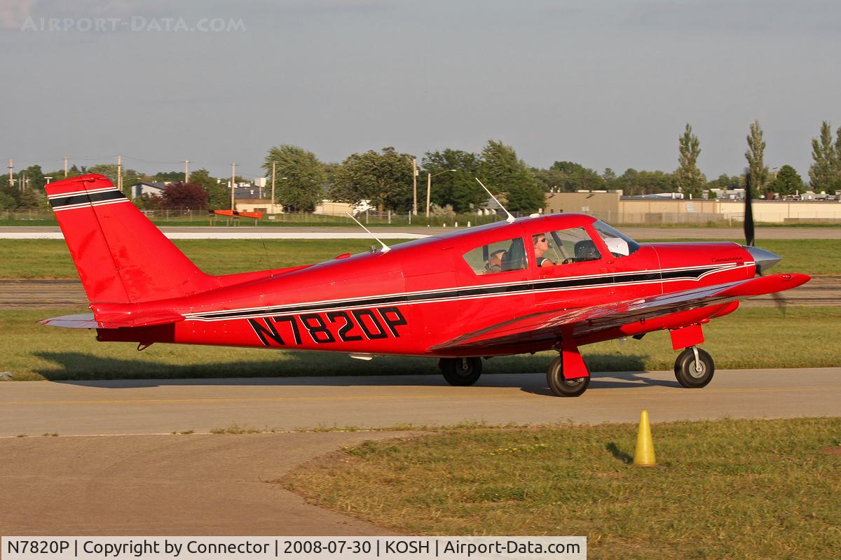 N7820P, 1961 Piper PA-24-250 Comanche C/N 24-2665, EAA Airventure 2008.