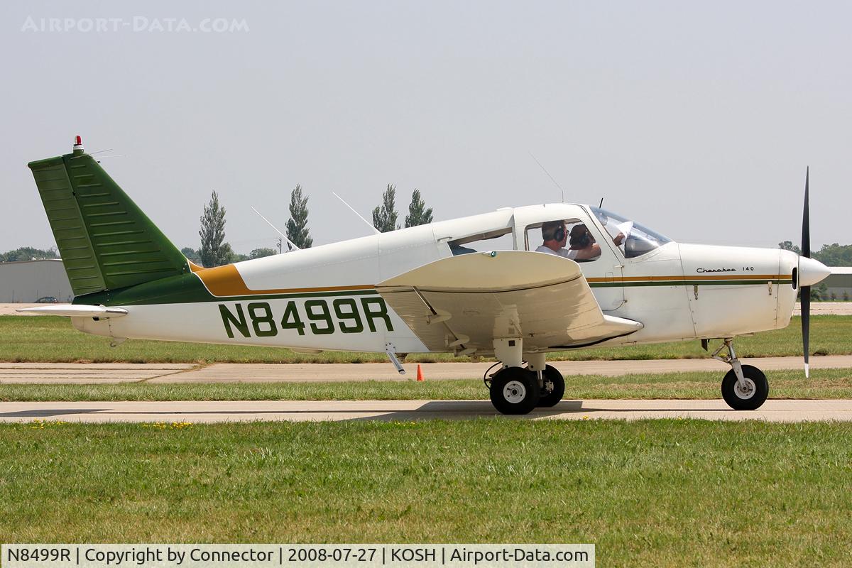 N8499R, 1966 Piper PA-28-140 C/N 28-22411, EAA Airventure 2008.