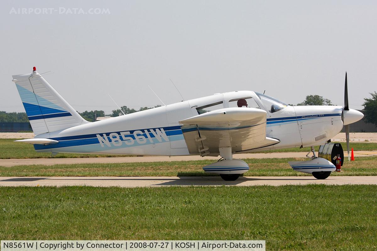 N8561W, 1963 Piper PA-28-235 C/N 28-10059, EAA Airventure 2008.