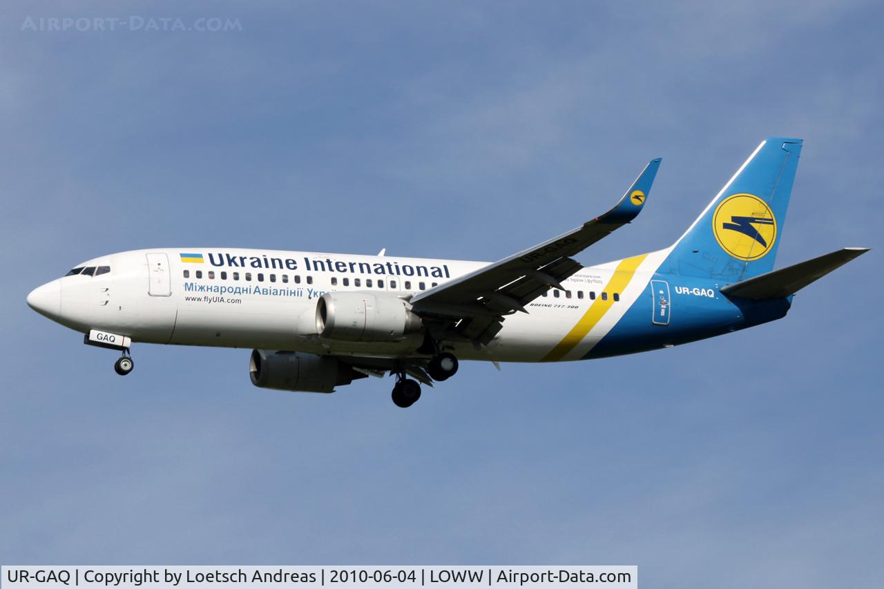 UR-GAQ, 1997 Boeing 737-33R C/N 28869, Ukraine International