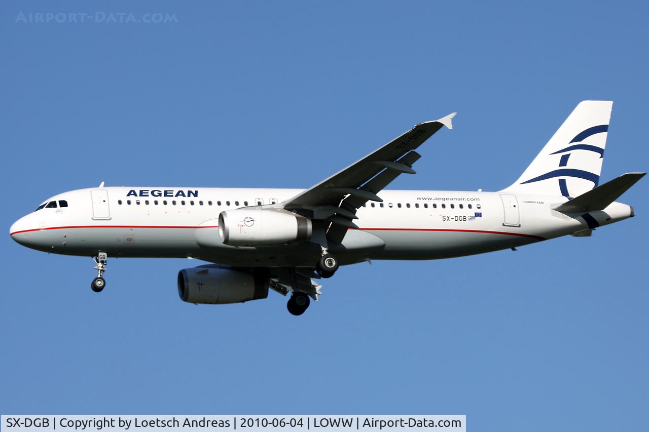 SX-DGB, 2009 Airbus A320-232 C/N 4165, Aegean
