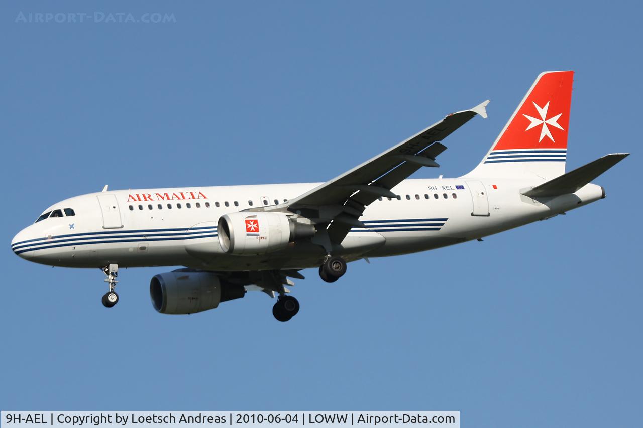 9H-AEL, 2004 Airbus A319-111 C/N 2332, Air Malta