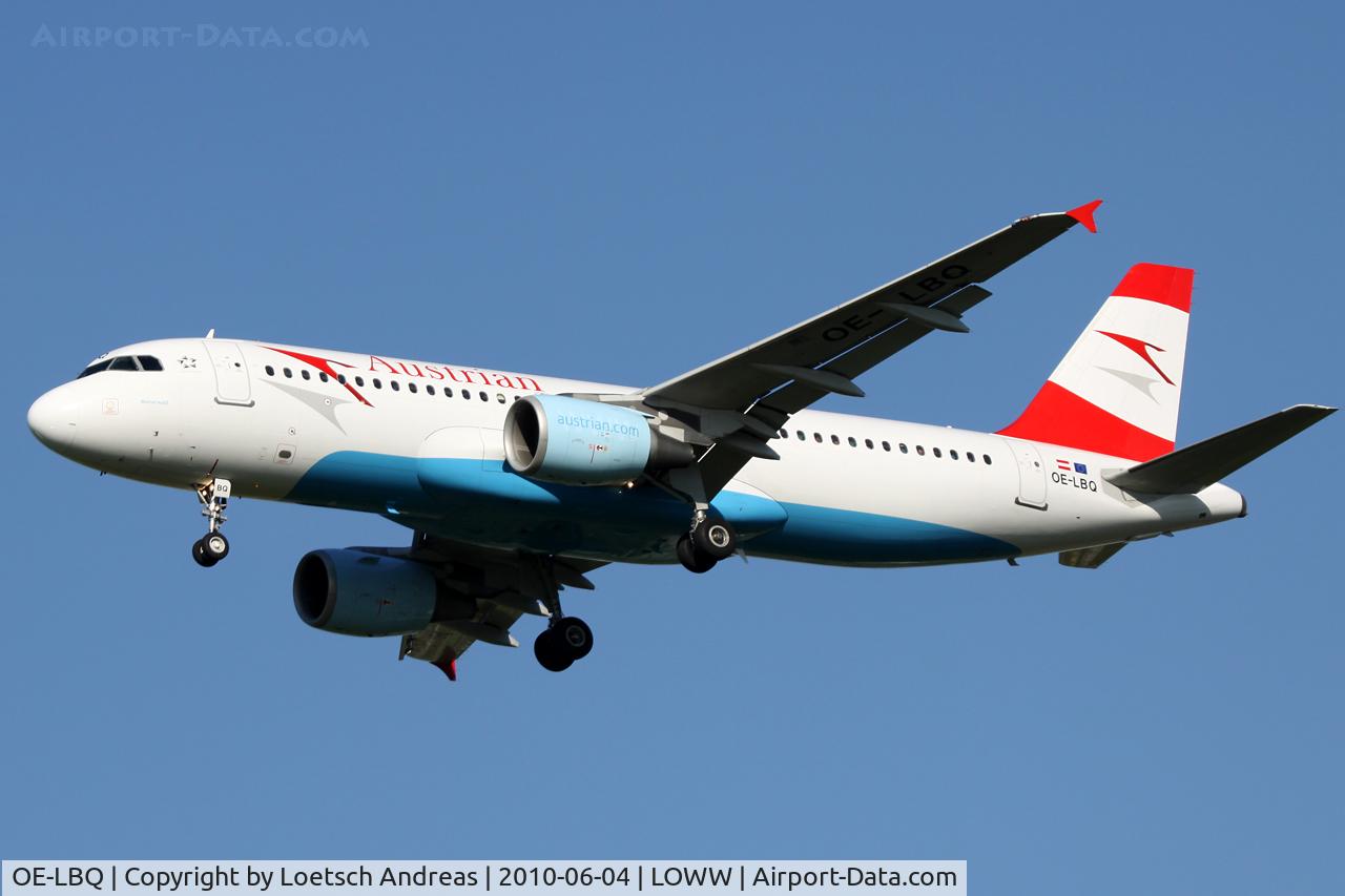 OE-LBQ, 1999 Airbus A320-214 C/N 1137, named 