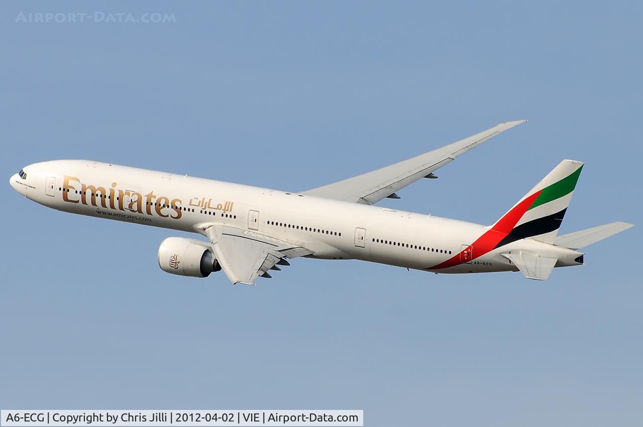 A6-ECG, 2008 Boeing 777-31H/ER C/N 35579, Emirates