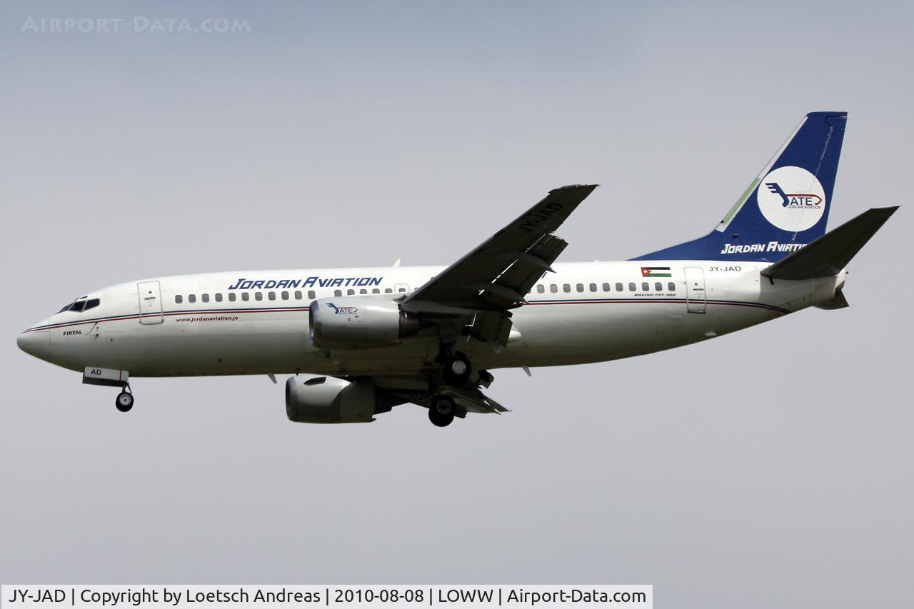 JY-JAD, 1990 Boeing 737-322 C/N 24662, Jordan Aviation