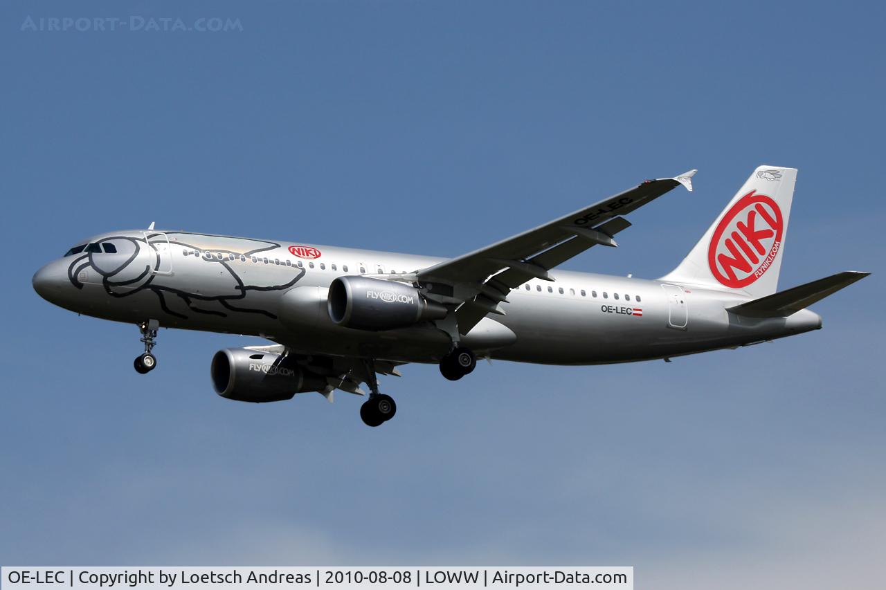 OE-LEC, 2010 Airbus A320-214 C/N 4316, Fly Niki