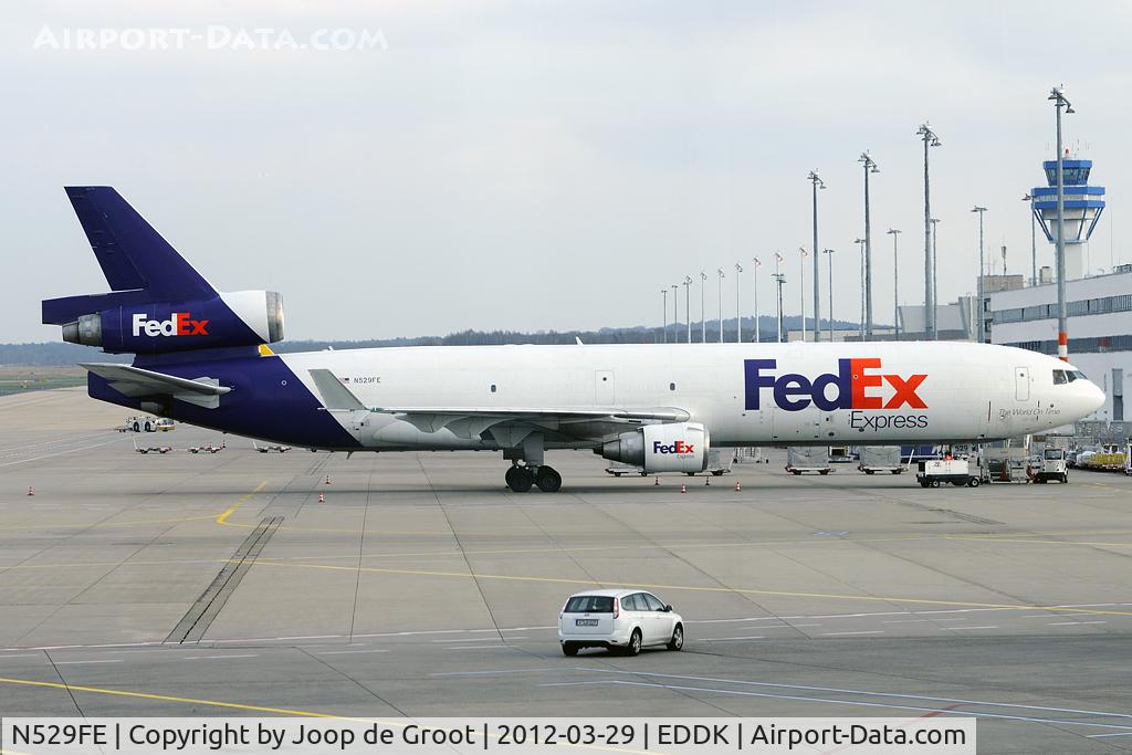 N529FE, 1998 McDonnell Douglas MD-11F C/N 48624, Fedex