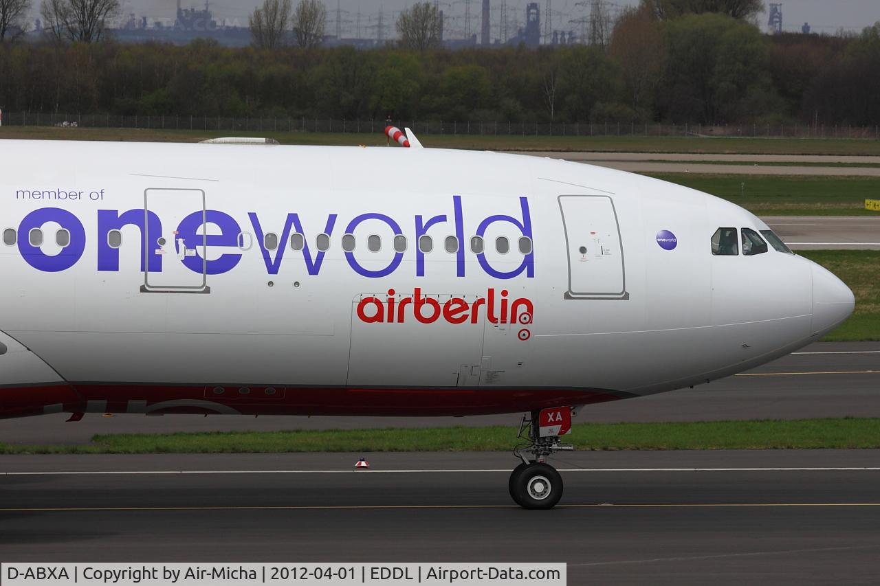 D-ABXA, 1999 Airbus A330-223 C/N 288, Air Berlin, Airbus A330-223, CN:0288