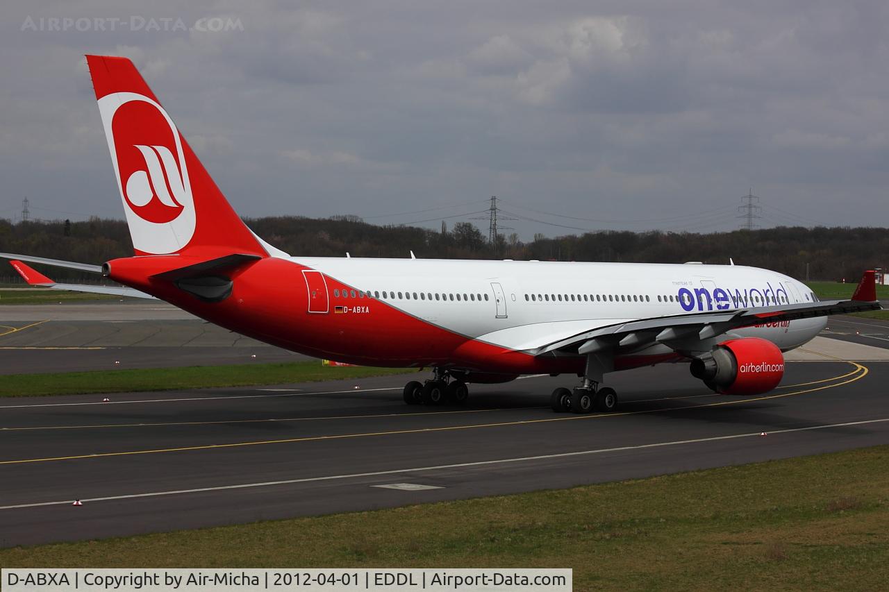 D-ABXA, 1999 Airbus A330-223 C/N 288, Air Berlin, Airbus A330-223, CN:0288