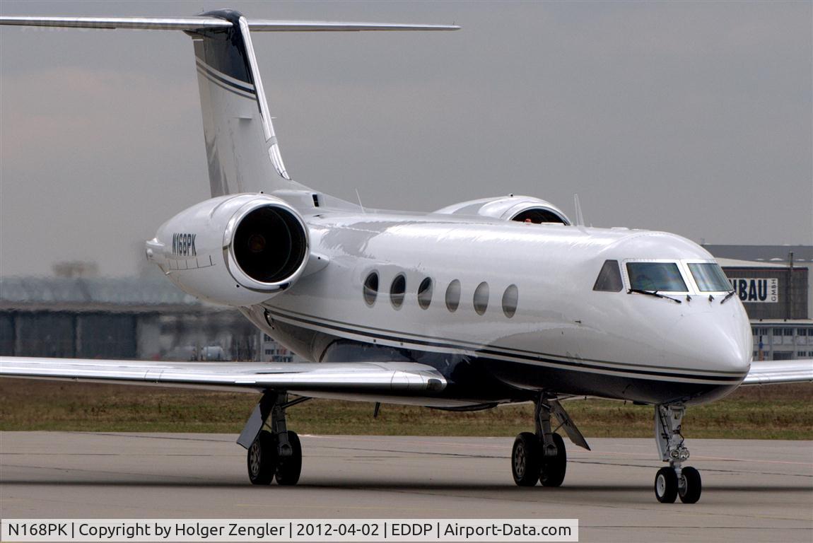 N168PK, 1988 Gulfstream Aerospace G-IV C/N 1053, Todays afternoon no. 1 on GAT....
