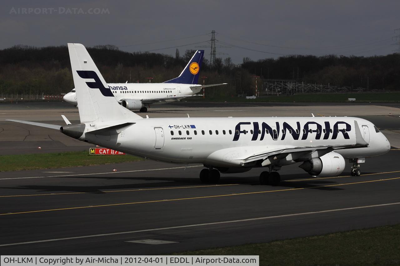 OH-LKM, 2008 Embraer 190LR (ERJ-190-100LR) C/N 19000160, Finnair, Embraer ERJ-190LR (ERJ-190-100 LR), CN: 19000160