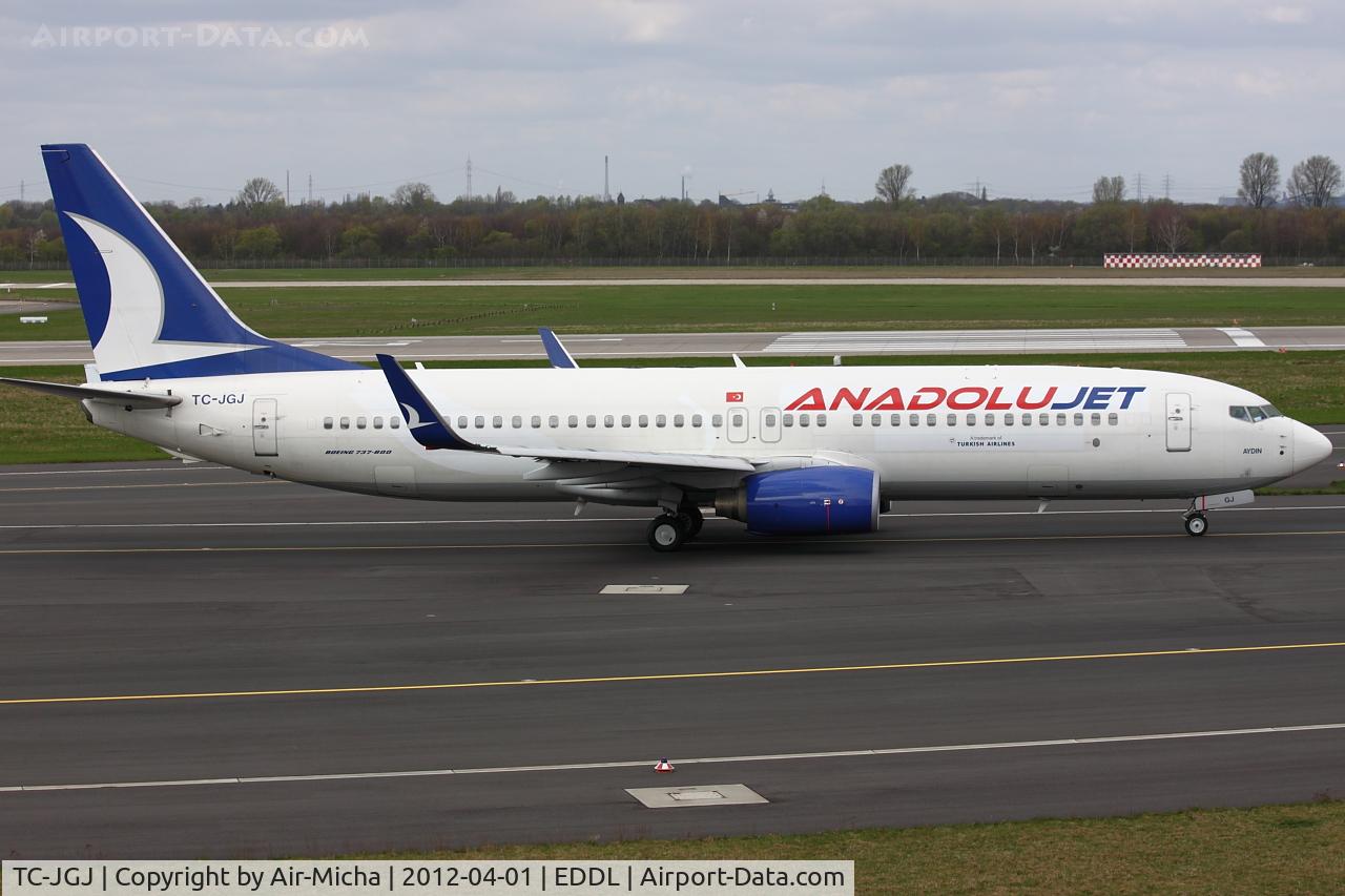 TC-JGJ, 2006 Boeing 737-8F2 C/N 34408, Anadolu Jet, Boeing 737-8F2 (WL), CN: 34408/1880, Name: Aydin
