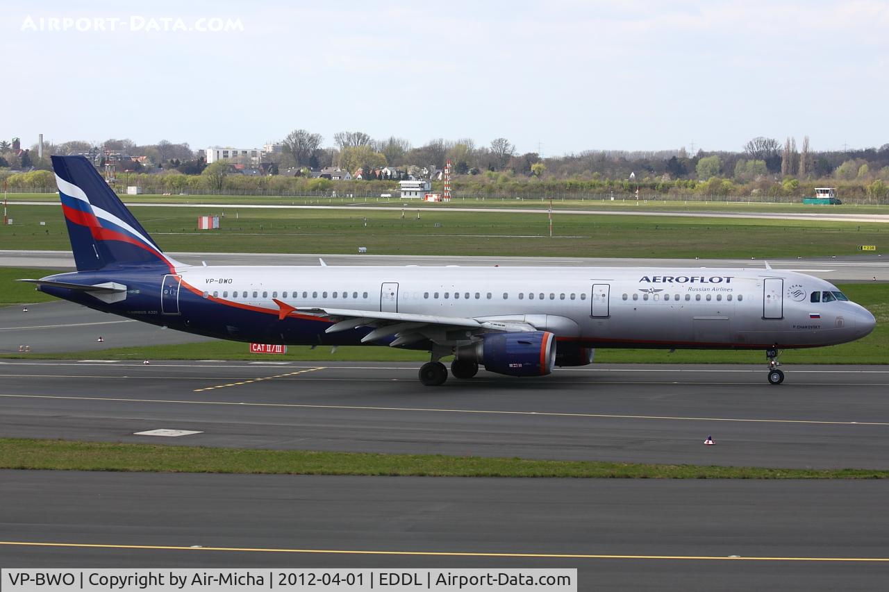 VP-BWO, 2004 Airbus A321-211 C/N 2337, Aeroflot, Airbus A321-211, CN: 2337, Name: P. Chaikovsky