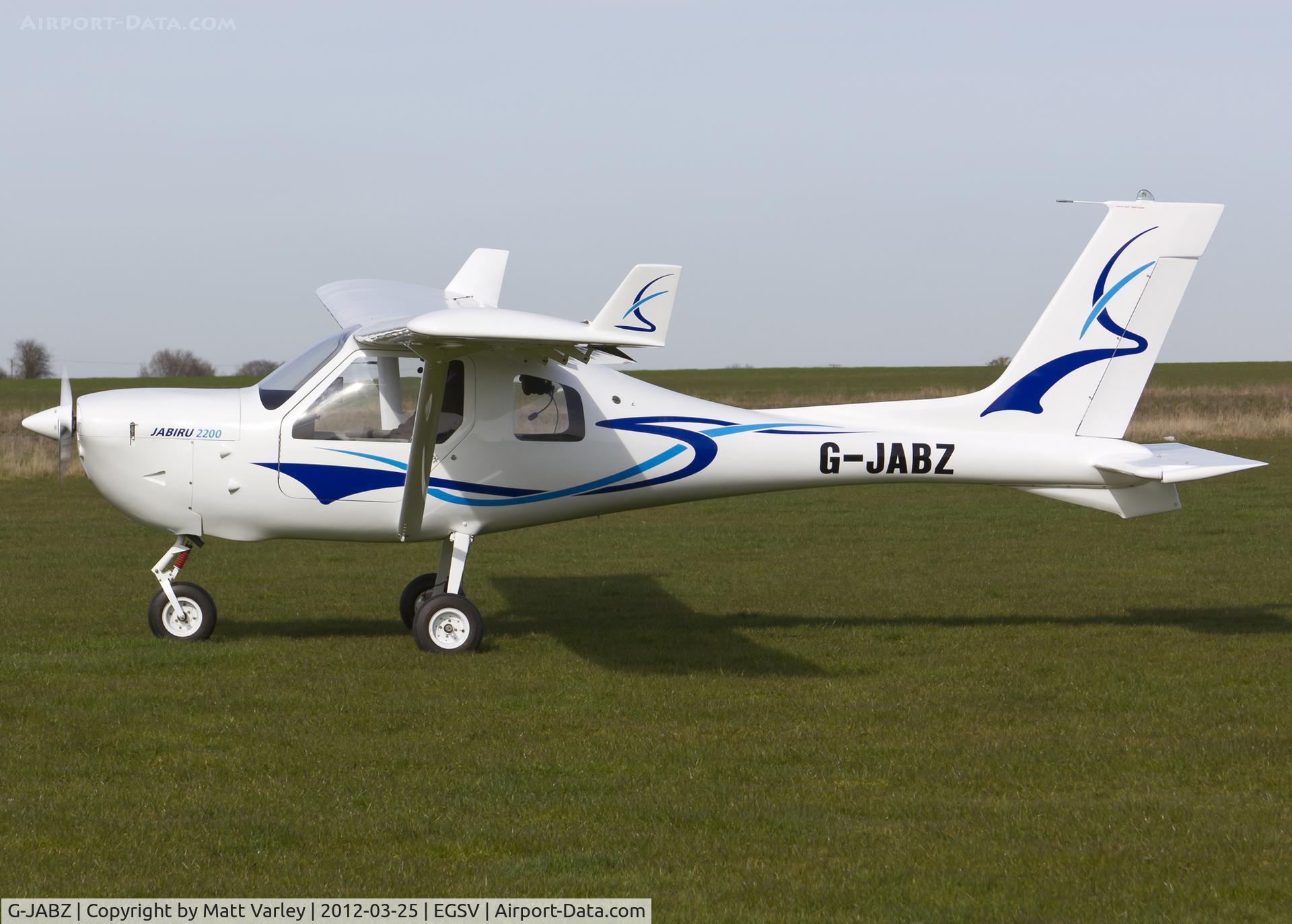 G-JABZ, 2005 Jabiru UL-450 C/N PFA 274A-14289, About to depart the fly in.