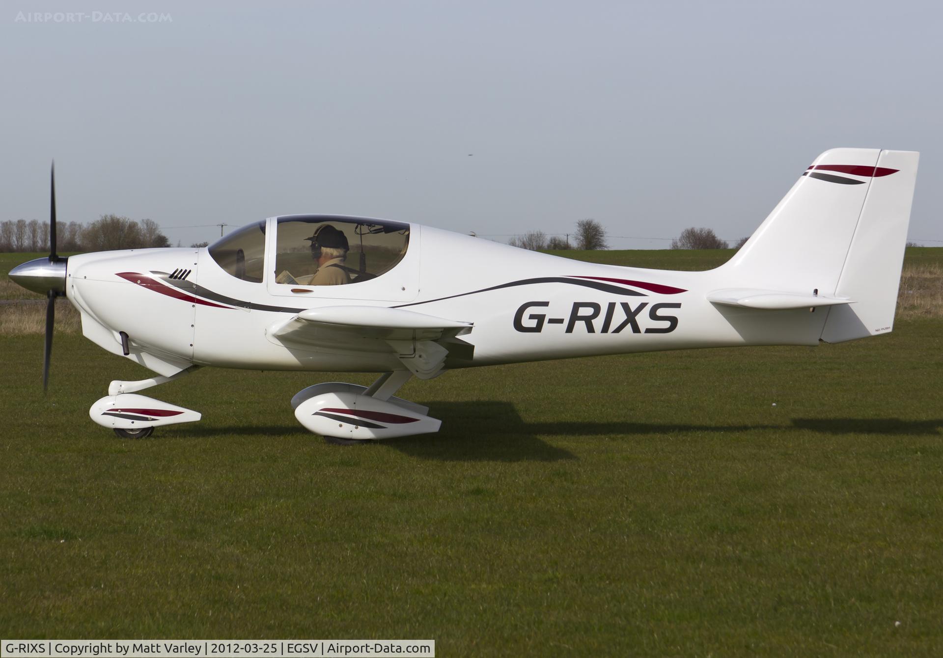 G-RIXS, 2003 Europa XS Tri-Gear C/N PFA 247-13822, About to depart the fly in.