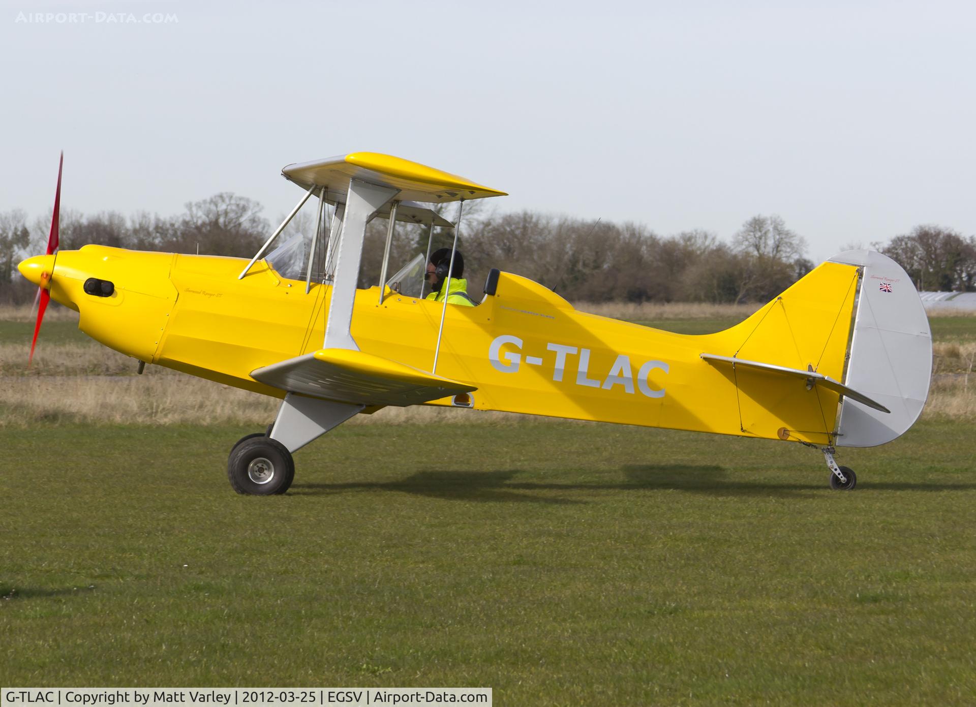 G-TLAC, 2009 TLAC Sherwood Ranger ST C/N PFA 237B-13895, About to depart the fly in.