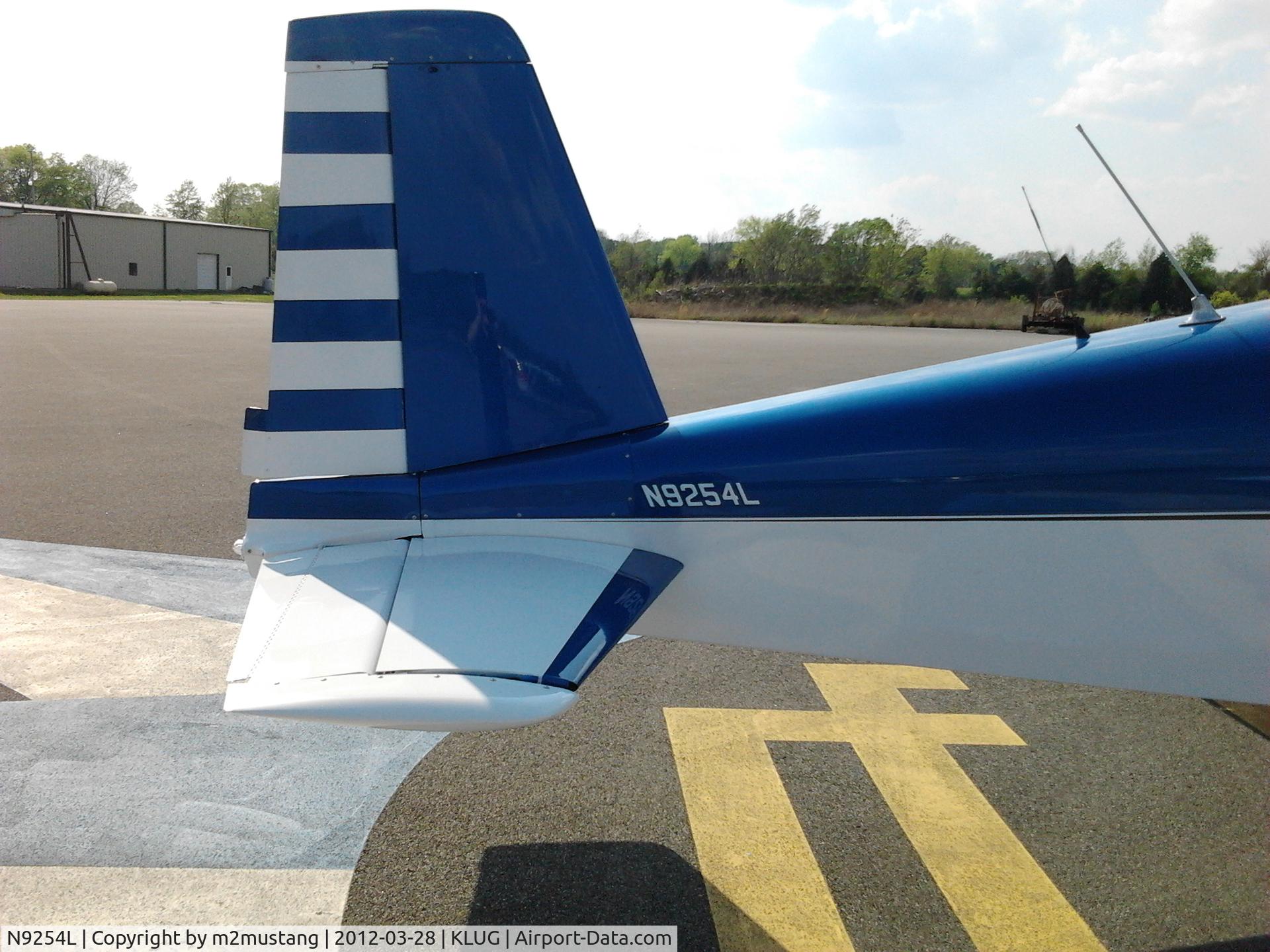 N9254L, 1971 American Aviation AA-1A Trainer C/N AA1A-0154, Tail number