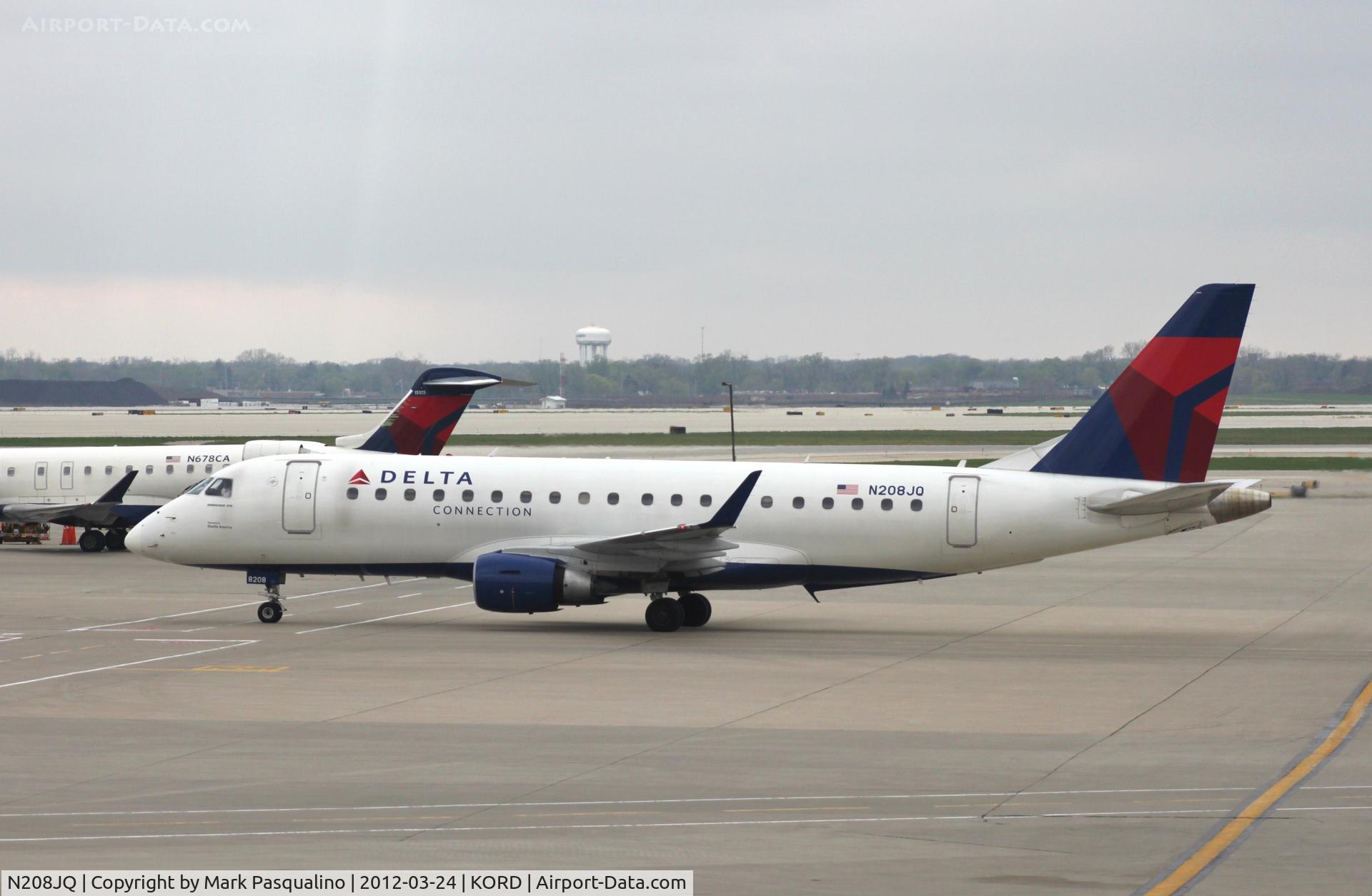 N208JQ, 2008 Embraer ERJ-170-200LR 175LR C/N 17000257, ERJ 170-200 LR