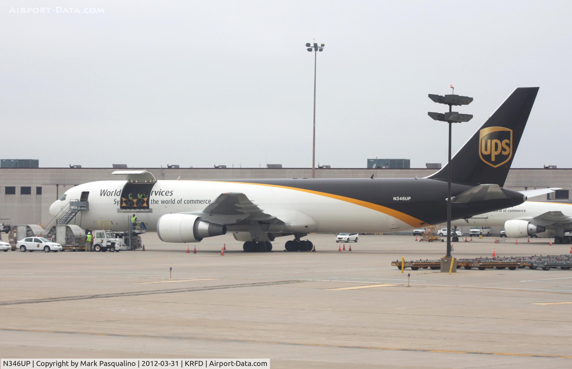 N346UP, 2011 Boeing 767-34AF C/N 37868, Boeing 767-300F