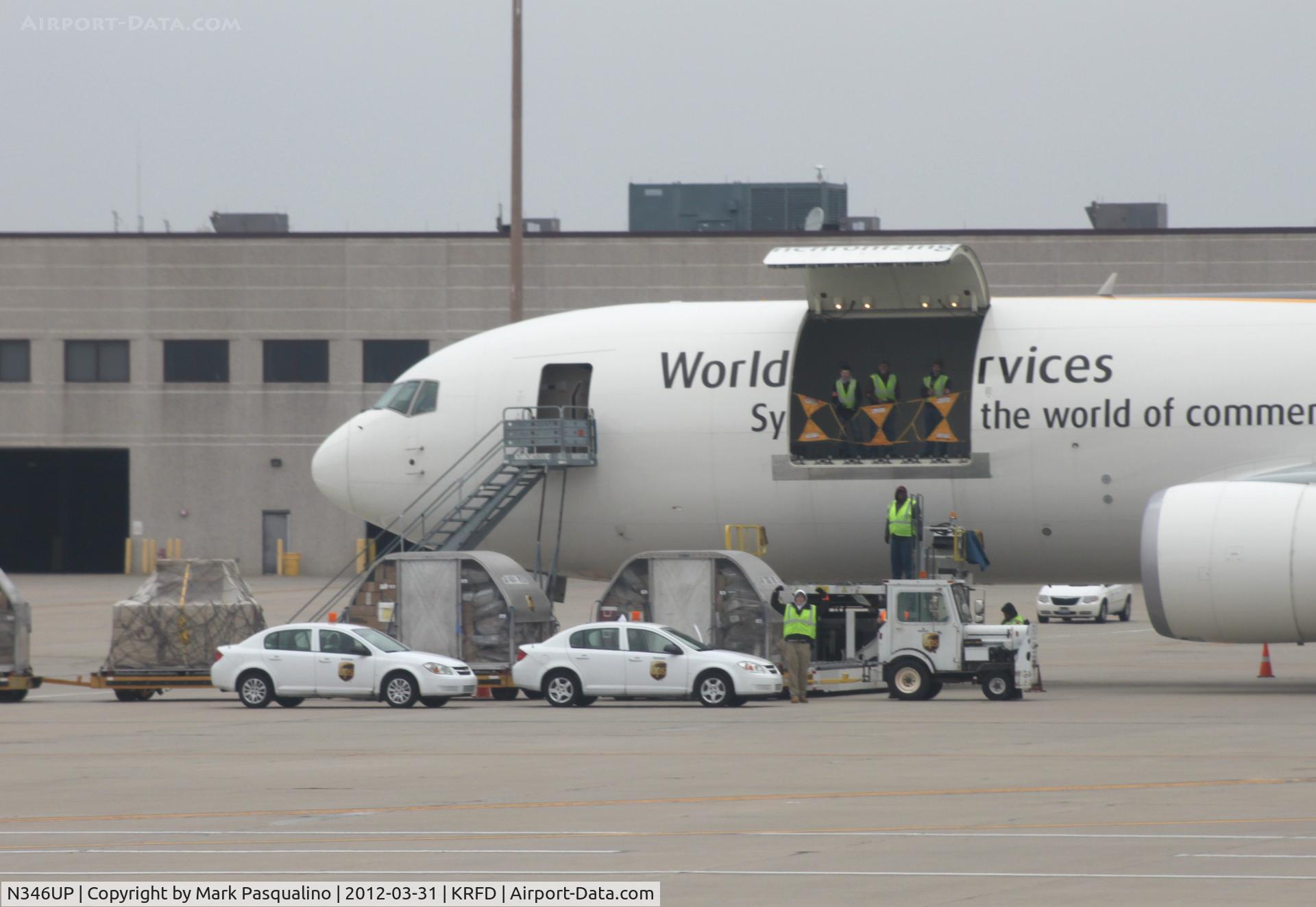 N346UP, 2011 Boeing 767-34AF C/N 37868, Boeing 767-300F