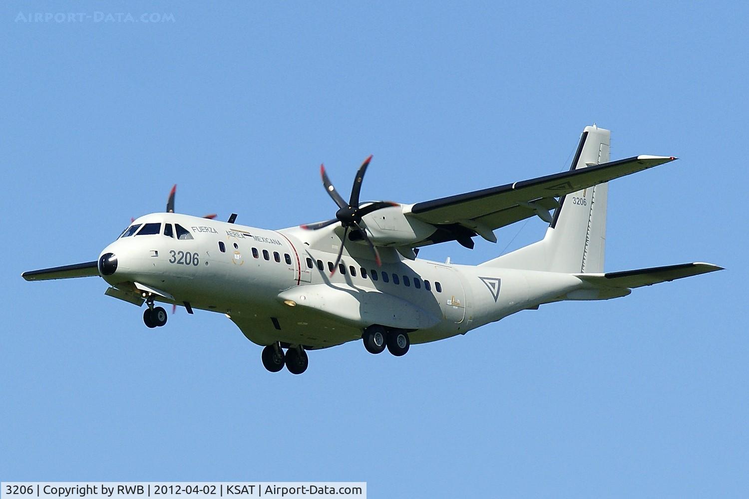 3206, 2011 CASA C-295M C/N 082, On approach 12R