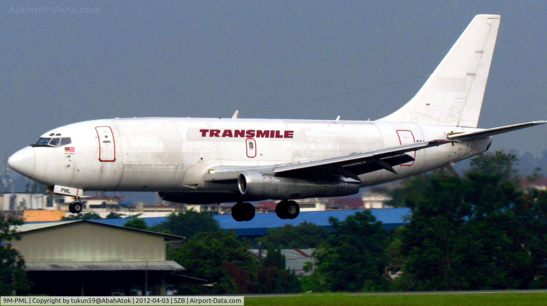 9M-PML, 1975 Boeing 737-275C C/N 21116/427, Transmile Air Services