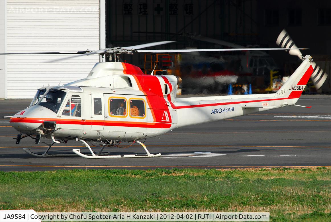 JA9584, 1981 Bell 412 C/N 33030, NikonD200+TAMRON AF 200-500mm F/5-6.3 LD IF