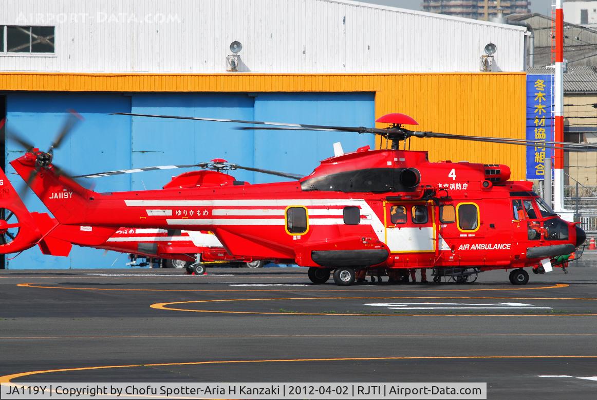 JA119Y, 2008 Eurocopter EC-225LP Super Puma C/N 2678, NikonD200+TAMRON AF 200-500mm F/5-6.3 LD IF