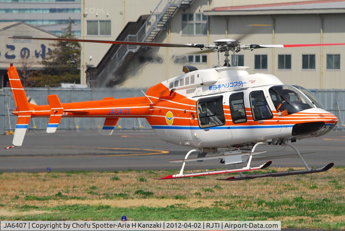 JA6407, Bell 407 C/N 53746, NikonD200+TAMRON AF 200-500mm F/5-6.3 LD IF