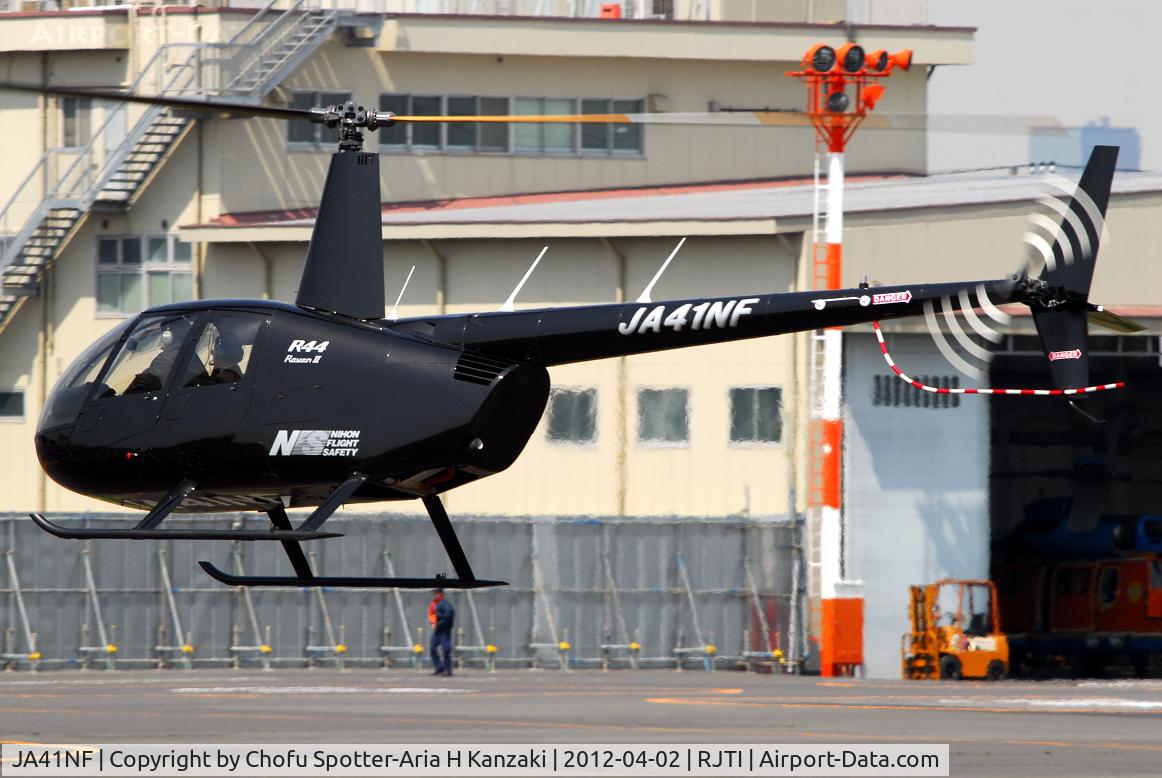 JA41NF, 2011 Robinson R44  Raven II C/N 13125, NikonD200+TAMRON AF 200-500mm F/5-6.3 LD IF