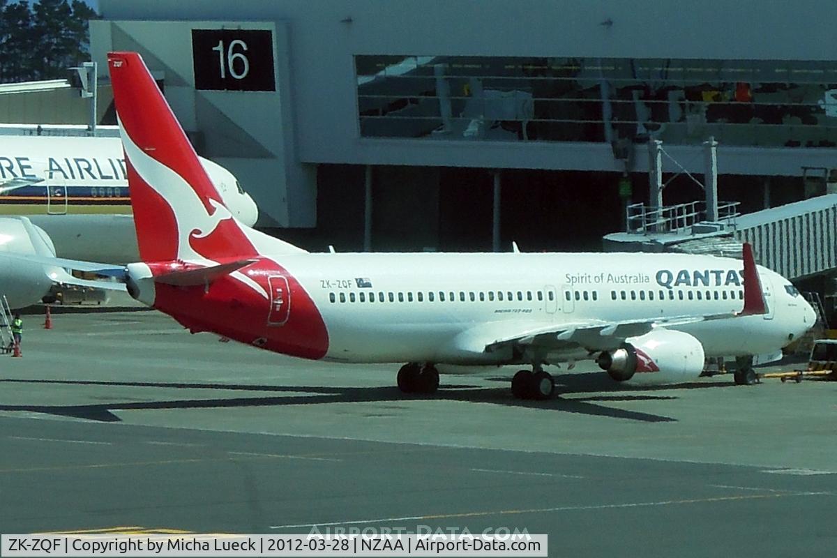 ZK-ZQF, 2011 Boeing 737-838 C/N 34204, At Auckland