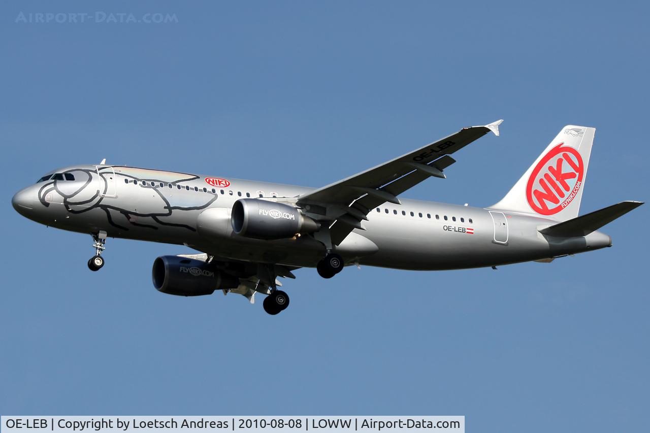 OE-LEB, 2010 Airbus A320-214 C/N 4231, Fly Niki