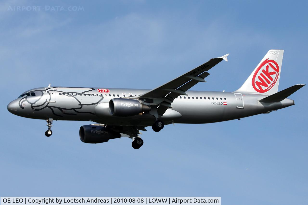 OE-LEO, 2006 Airbus A320-214 C/N 2668, named 